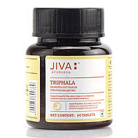 Трифала Джива Оригінал/Jiva Triphala — трави, аюрведа для очищення організму 60 таб