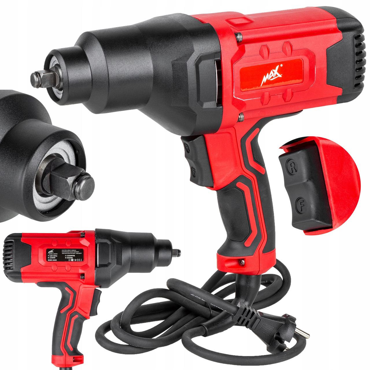 Електричний ударний гайковерт MAX MXEW2