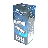 Фара LED додаткова 12/24v, 6х3W, 157х42х40мм Tempest, фото 6