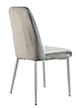 Стілець N-44 сірий велюр / ніжки сірі TM Vetro Mebel, фото 8