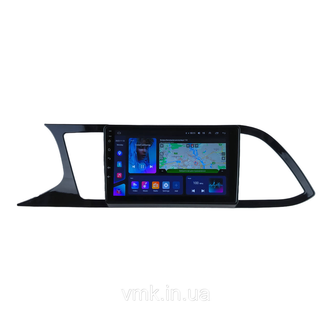 Штатна Магнітола Seat Leon 3 2012-2020 4/64 8 ядер XYAuto 4G DSP CarPlay на Android, фото 1