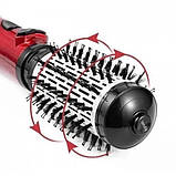 Гребінець фен Shiny & Beauty 8812 2в1 обертовий, Стайлер для волосся браш щітка електрична для укладки, Стайлер для волосся браш, фото 9