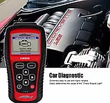 Автосканер OBD KM808, Сканер для автомобілів мультимарочний, фото 4