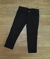 Теплые черные брюки оптом для мальчика Турция на меху р.5 6 7 8 9 10 11 12 лет