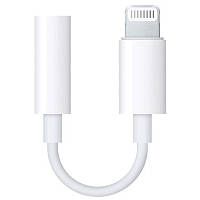 Переходник Lightning to 3.5 mm Jack Audio Adapter for Apple (AAA) (box) White