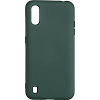 Full Soft Case for Samsung A015 (A01)/M015 (M01) Dark Green