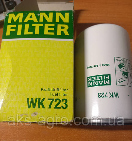 MANN-FILTER WK723 Фільтр паливний. 33358E H60WK07 P553004 FF5018 FF5074, фото 1