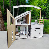 Будинок для ляльок LOL з меблями та дверцятами Ігровий ляльковий будиночок для дівчинки Будинок для ляльки ЛОЛ, фото 3