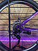 Велосипед гірський спортивний жіночий фіолетовий CORSO KLEO KL-26157 26" на зріст 145-160 cм, фото 4