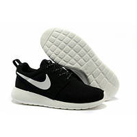 Мужские черно-белые кроссовки Nike Roshe Run - RR005 38, 38