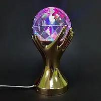 Світлодіодний диско шар диско лампа Золота Рука Laser Led