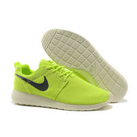 Жіночі салатові кросівки Nike Roshe Run — R002