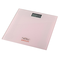 Весы напольные электронные (розовый цветок) Omron HN-289 Pink