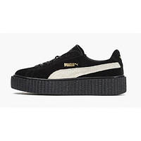 Жіночі чорно-білі кросівки Puma Suede Rihanna — 0001RN