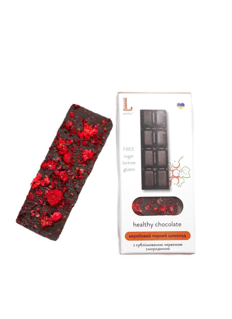 Шоколад керобовый с сублимированной красной смородиной Leopol, 25 г - фото 1 - id-p2037345434