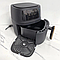 Аерофритюрниця 8л, 2400Вт, Air Fryer S-18, Чорна / Мультипіч / Безмасляна фритюрниця / Аерогриль, фото 9