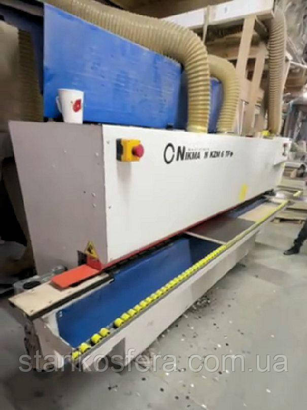 Кромкооблицювальний верстат з прифугуванням Nikmann KZM 6 TF бу