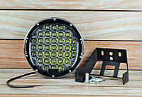 LED фара (1шт) 200W прожектор! фара искатель, дальний свет - очень мощная , диаметр 22см 12-24V (22х22х5см)