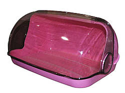 Хлібниця пластикова маленька 330*255*175мм роже ТМ КОНСЕНСУС Solmir