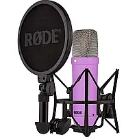 Студийный конденсаторный микрофон Rode NT1 Signature Series Purple