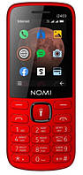 Телефон Nomi i2403 Red UA UCRF