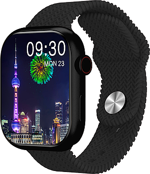 Багатофункціональний наручний годинник для жінок і чоловіків з 2 ремінцями V9 Pro Max