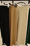 Жіночі зимові дуже теплі штани в'язані розмір єдиний, фото 8