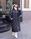 Фантастична жіноча куртка наповнювач синтепон 250 розміри батал, фото 2