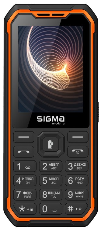 Телефон Sigma X-Style 310 Force Black-Orange UA UCRF