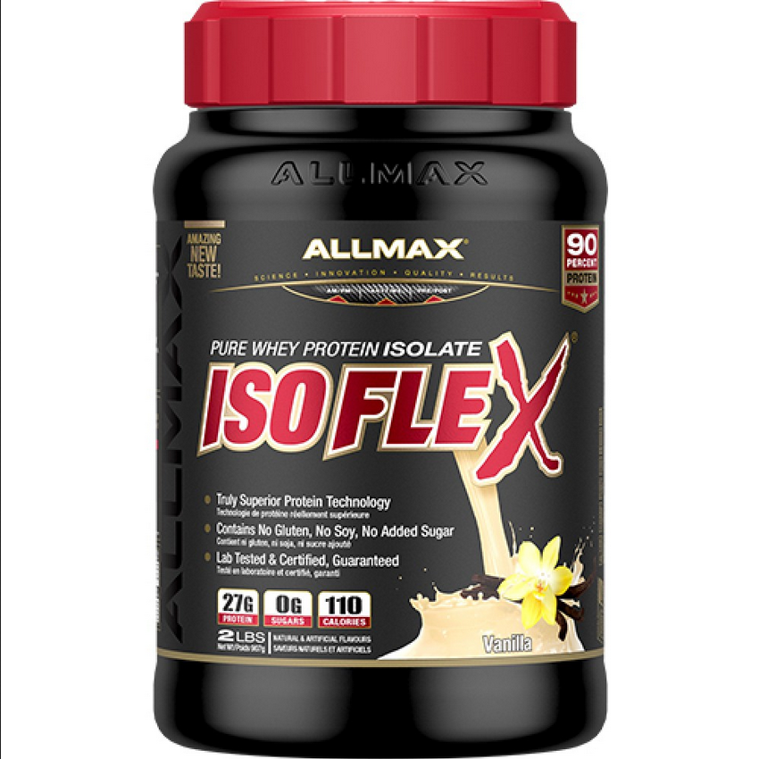 Ізолят сироваткового протеїну смак Ванілі / ALLMAX — Isoflex Vanilla (907 g)