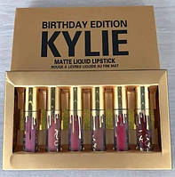 6 Матових Помад в Наборі від Kylie Birthday Edition