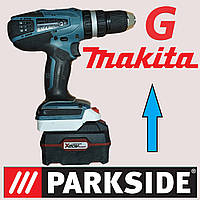 Адаптер с аккумулятора Parkside на Makita G series инструмент