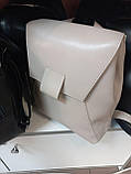 ЧОРНИЙ — великий якісний рюкзак з одним відділенням на блискавці, під клапаном (Луцьк, 737), фото 10