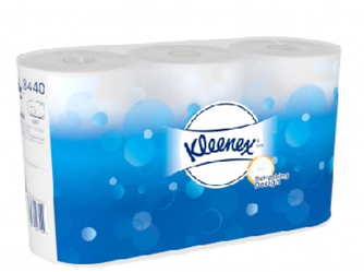 Папір білий туалетний у рулонах, 3 шарі, 42м, Kleenex Kimberly-Clark