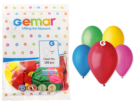 Куля повітряна 12" 30см. Перламутр 991937 (100шт.) Gemar