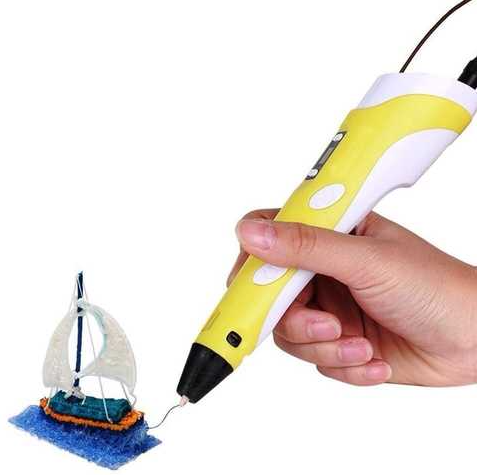 3D ручка PEN-6 c LCD-дисплеем Draw Your Dream (набор трафаретов, графический планшет, 100 м пластика) - фото 4 - id-p2037382726