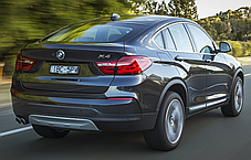 Емблема (наклейка, шильдик, логотип, літери) кришки багажника X4 BMW (БМВ) NEW Хром, фото 4