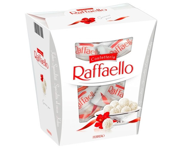 Цукерки Raffaello 22 штук Ferrero Раффаелло Ферреро 230 г Польща