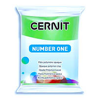 Полімерна глина, Cernit Number One,Зелений світлий №611, 56 гр.