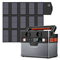 Зарядная станция ALLPOWERS S300 на 300W 220V 288Wh 78000 мАч. Комплект с солнечной панелью 40W/60W/100W! Allpowers S300 + Solar Panel 100W18V