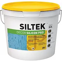 Dеcor Silicon Pro База DС Штукатурка декоративна силіконова камінцева 1,5мм 25кг SILTEK