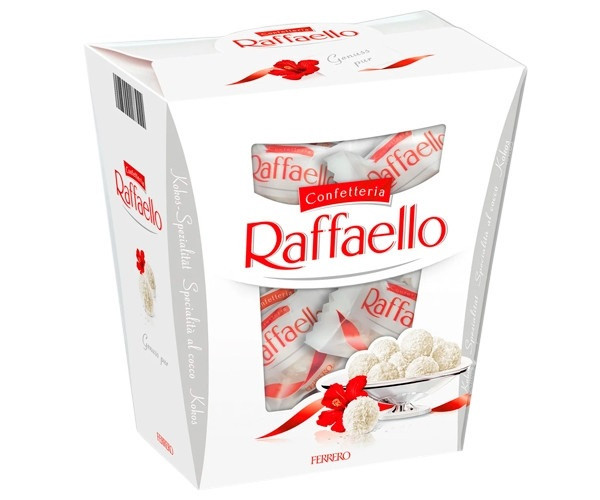 Цукерки Raffaello Merry Christmas 22 штуки Ferrero 230 г Польща