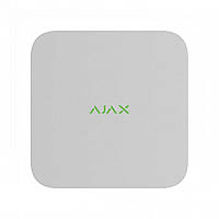 DC Сетевой видеорегистратор Ajax NVR (8ch) white, разрешенние до 4К, поддержка ONVIF/RTSP, декодирование