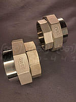 Американка нержавіюча внутрішнє зварювання Ду65 (2"1/2) (з'єднання роз'ємне з накидною гайкою), з прокладкою