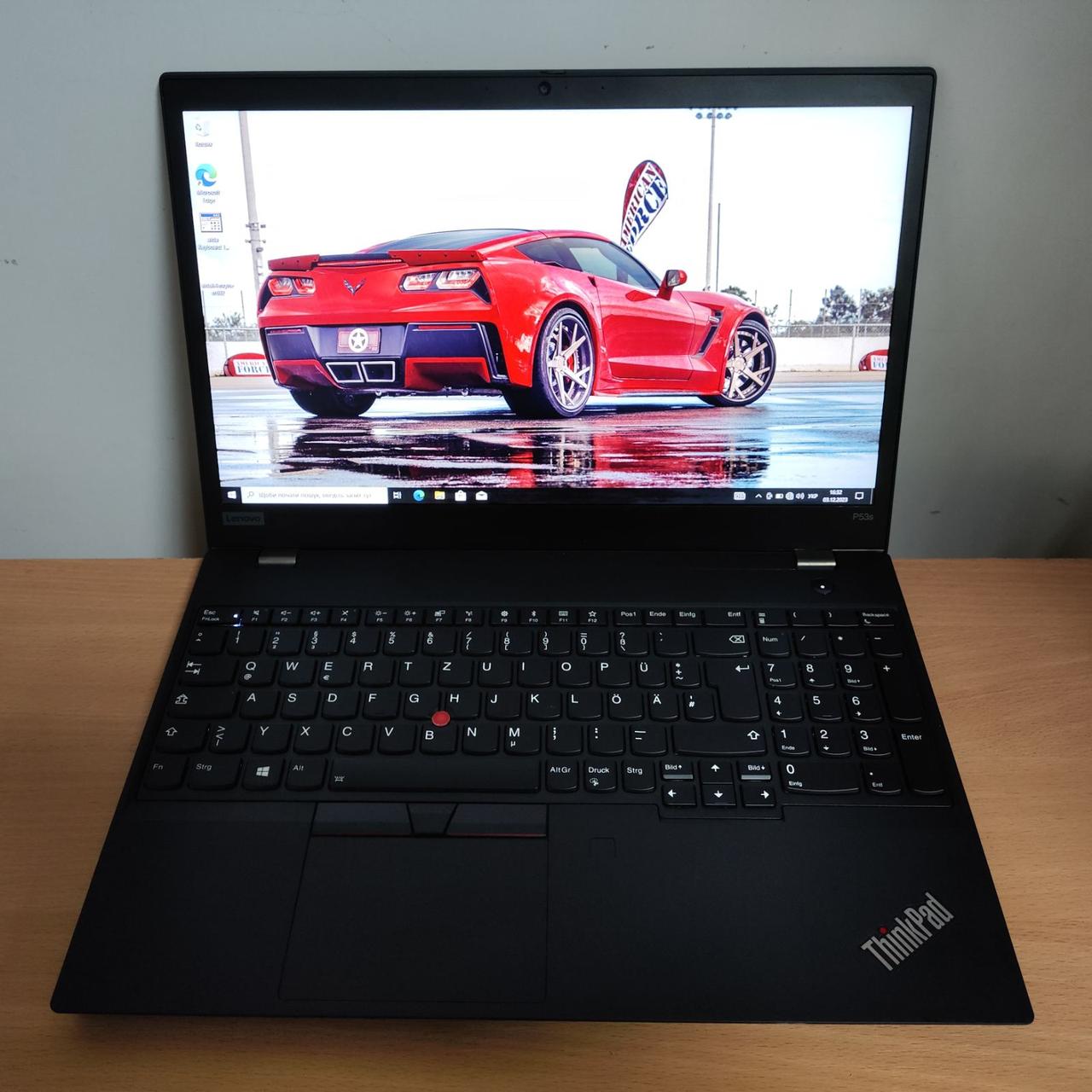 Ноутбук Lenovo ThinkPad P53s 15,6" FHD/IPS/i7-8665U (4ядра)/RAM 16 ГБ / SSD 512 ГБ / NVIDIA Quadro P520 2GB