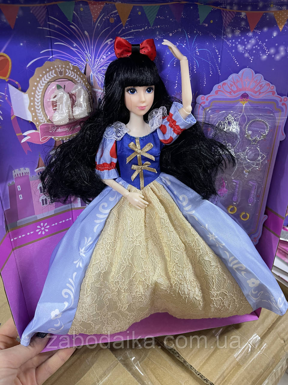 Лялька Барбі принцеса Білосніжка 30 см шарнірна 91063, фото 1