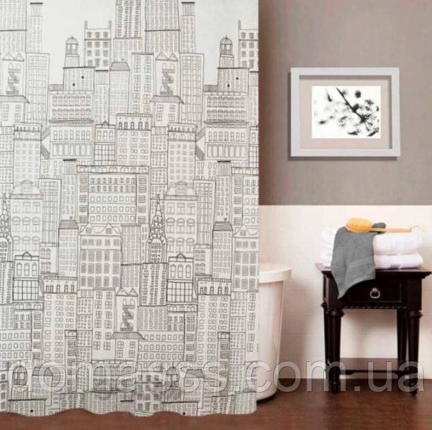 Шторка для ванної кімнати City NJ10254 (180х180 см)