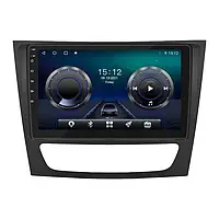 Штатная магнитола Mercedes E (W211) 2002-2009 9" IPS 2/16Gb GPS WiFi BT USB DSP Android 12