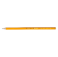 Олівець графітовий JOBMAX HB без гумки жовтий корпус