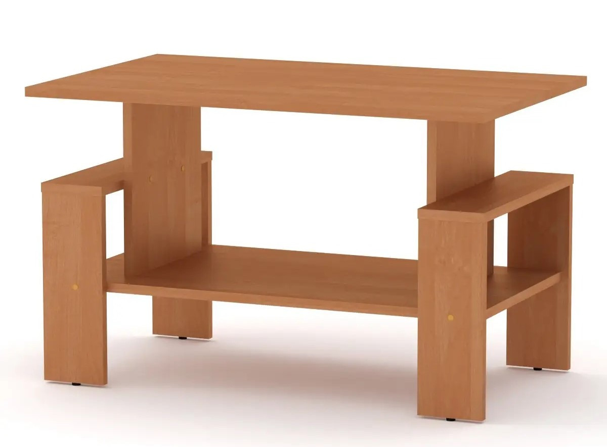 Журнальний Стіл Венера Вільха (80х50х49,7 см) Компаніт, фото 1